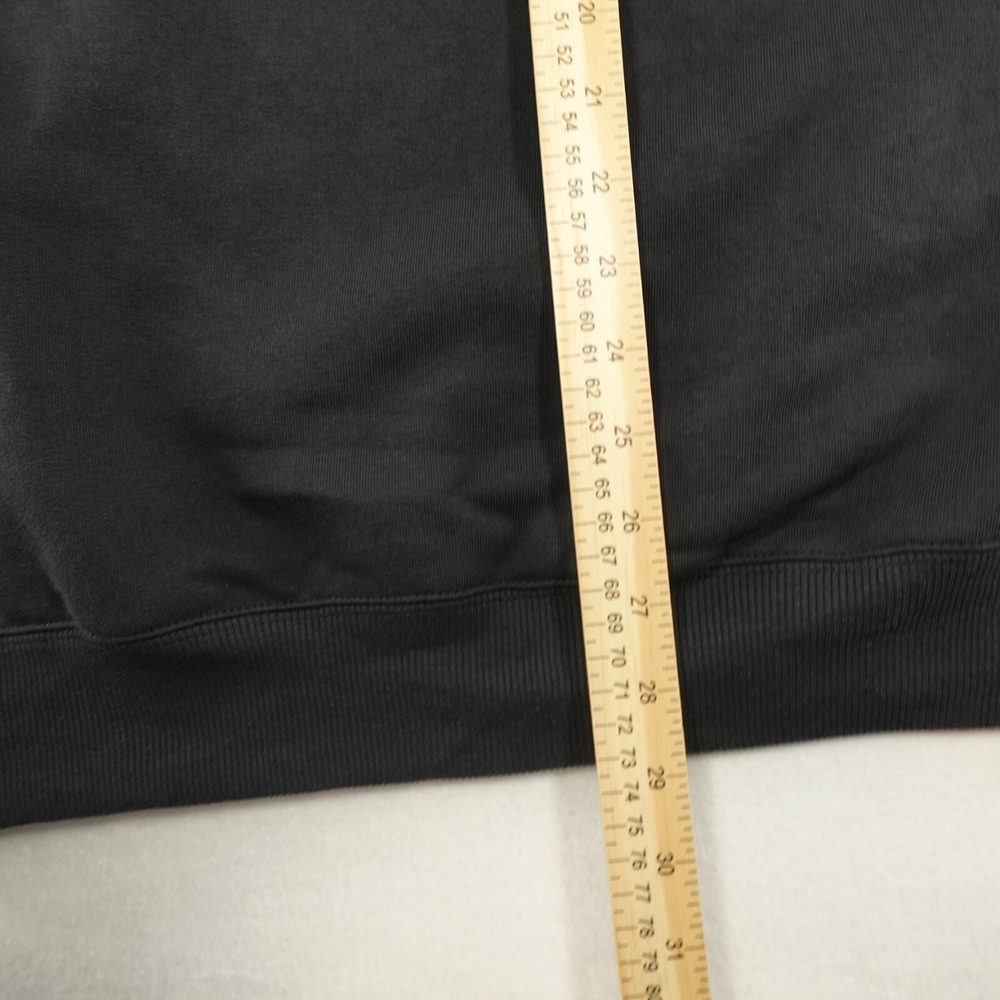 NWT Adidas Sweatshirt Mens‎ XL Black Pullover Maranatha Center Graphic Logo Crew - Picture 10 of 13